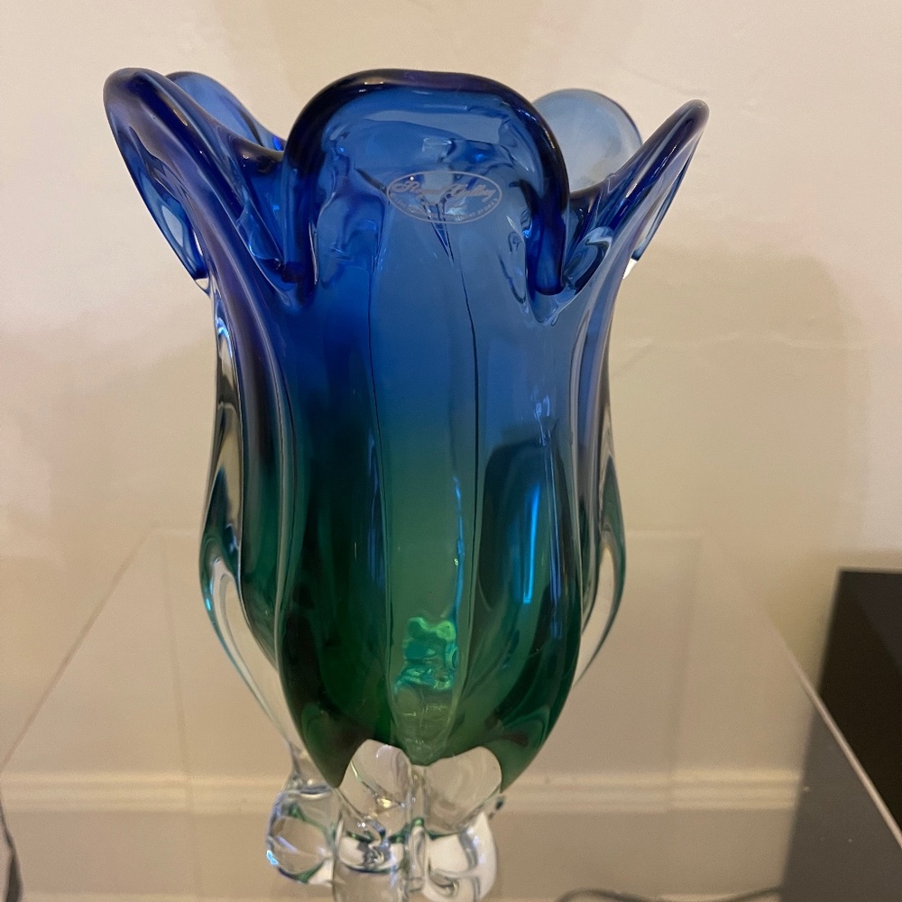 Royal Gardens Blue Vase